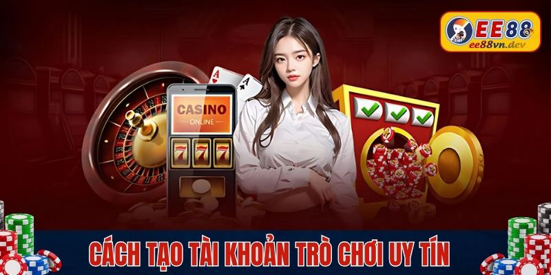 Cách tạo tài khoản trò chơi uy tín cùng EE88